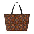 thumbnail image 2 of KLL 60s and 70s Aesthetic1 Print Large Beach Tote Bag Women Waterproof Sandproof Zipper Beach Tote Bag for Pool Gym Grocery Travel with Wet Pocket, 2 of 7