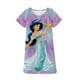 thumbnail image 2 of Camiseta infantil para niñas, ropa cómoda de manga corta para niños pequeños, recién llegada, vestido de princesa Jasmine de dibujos animados de Disney para Gir13-14T Gao Jinjia LED, 2 of 2