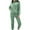 Green womens 2 piece sets, variant on Usmixi Womens Tracksuits Set Jogger Pant 2 Piece Outfits for Women Casual Solid Hooded Sweatshirt and Drawstring Sweatpant Sweatsuit Sets with Pocket Lounge Sets for Girls Deals on Sale