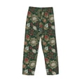 thumbnail image 5 of Xecao Red Leaves Men's Straight Lounge Pajama Pants: The Ultimate in Comfortable Sleepwear, 5 of 9