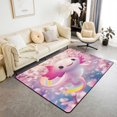 thumbnail image 1 of Erosebridal Cartoon Axolotl Area Rugs For Living Room 5x7, Girls Home Decor, Luxury, 1 of 5