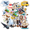 2A, variant on 35pcs-50pcs Retro Transportation Stickers Vehicles Cute Stickers Pack for Suitcases Luggage Laptops