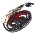 thumbnail image 3 of Tira de Luz para Camión Tira de Lámpara LED de 60 Pulgadas Luz Roja Blanca 5 Modos IP67 Resistente Al Agua con Conector de 4 Pines para Camioneta ANGGREK Otros, 3 of 8