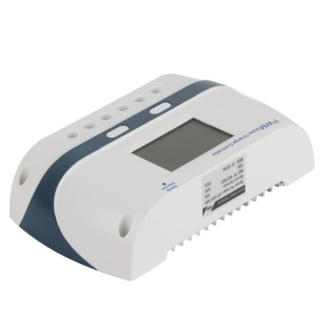 Controlador De Panel Solar Impermeable 12V 24V PWM Controlador De Cargador Solar Pantalla LCD Con Salida USB 40A