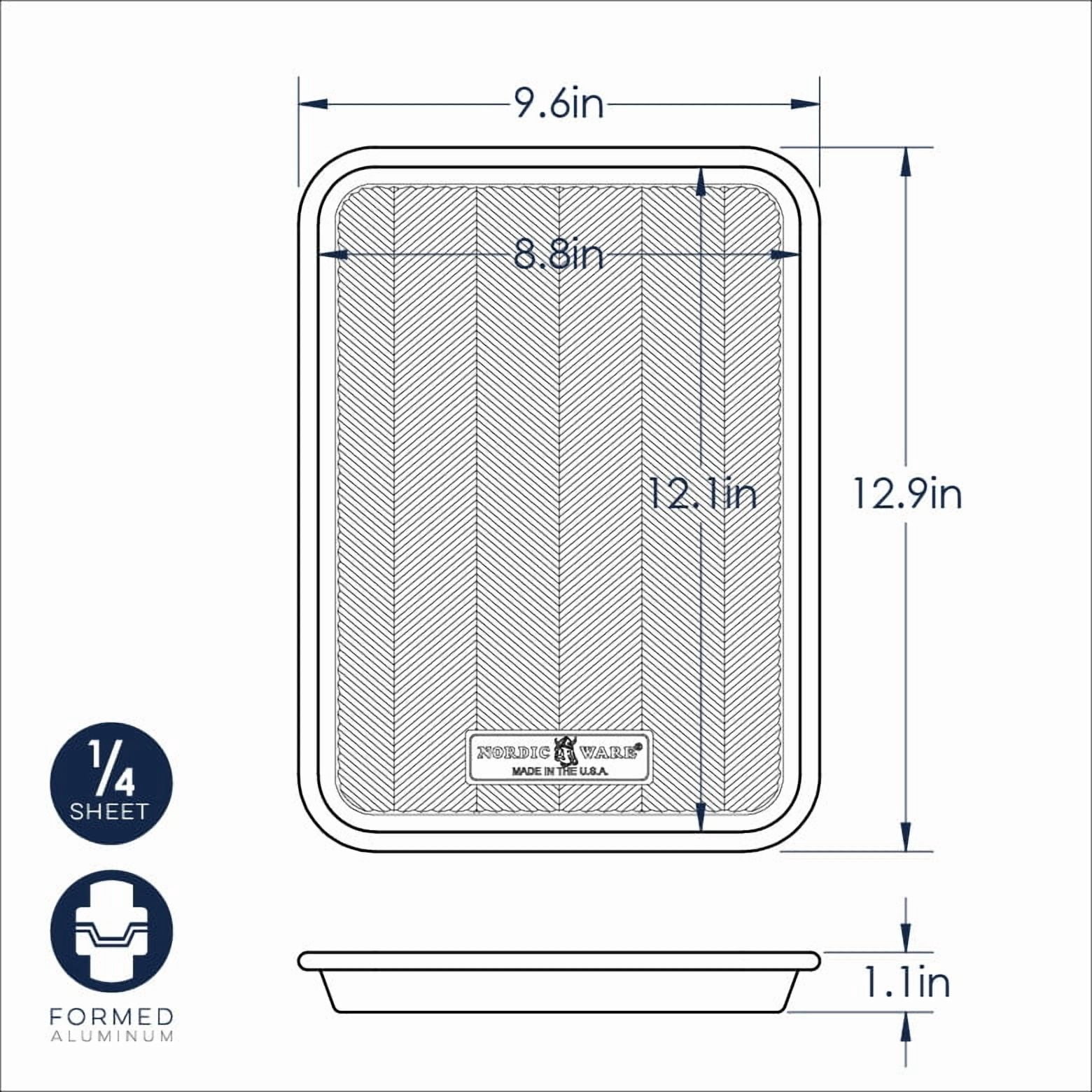 Nordic Ware Prism 3 Piece Baking Sheet Set