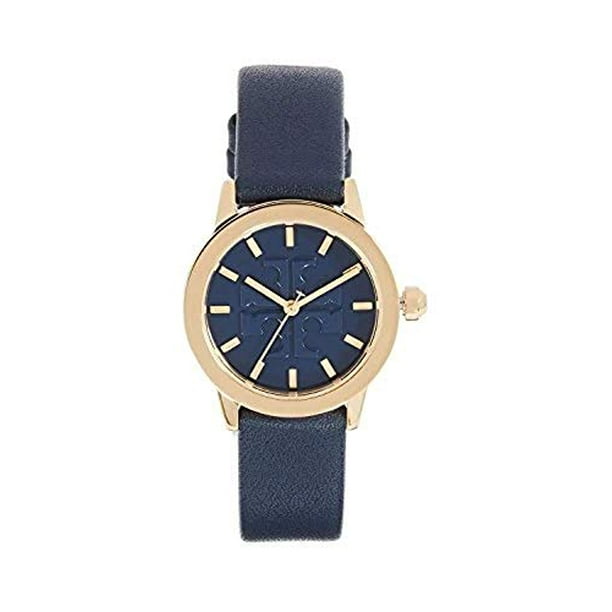 Tory Burch Women's The Gigi Strap Watch, 28mm, Navy/Gold/Navy, One Size -  