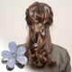 thumbnail image 1 of Pinza pequeña para el cabello con diseño de flor lateral, mini pinza para el cabello con temperamento y agarre, 1 of 5