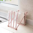 thumbnail image 4 of LOVEVER Classics Craftsman Foldable Clothes Drying Rack  Handmade Collapsible Racks for Hanging Laundry  Wash Cloths  or Towels High Quality PP Baby Bottles Drying Rack for Kitchen, 4 of 8
