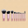thumbnail image 6 of 10 Travel Mini Makeup Brush Set - Travel Size Foundation Eyeshadow Powder Concealer Brushes, Make Up Brushes Set, Makeup Brushes & Tools, Small Cosmetic Brush Kit with Bag, Beauty Tools Gift Set, 6 of 6