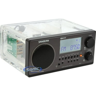 Clear AM/FM Table Top Radio - Walmart.com