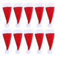 thumbnail image 2 of Bolsas Portacubiertos Navidad Tema Festivo Sombrero Papá Noel Adorno para El 10 Uds., 2 of 2