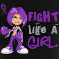 thumbnail image 3 of CafePress - Licensed Fight Like A Girl 42 Pajamas - Women's Dark Pajamas, 3 of 4