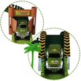 thumbnail image 4 of Set de juego Race Track, coche de juguete y pista flexible con 2 dinosaurios 3+, 4 of 5