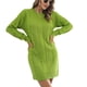 thumbnail image 1 of Winter Sweater Dress Long Sleeve Pure Color Knit Sweater Dress For Shopping For Female ANGGREK Ropa, 1 of 7