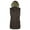 Khaki, variant on Ladies' Canvas Utility Vest Inner Sherpa Removable Hood - Khaki - M