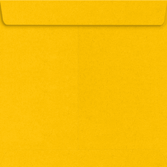 LUXPaper Square Invitation Envelopes, 7 1/2 x 7 1/2, 80 lb. Sunflower Yellow, 250 Pack