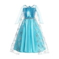 thumbnail image 3 of Vestido de princesa Disney para niñas, disfraz de Elsa, Anna, Mirabel, Rapunzel, ropa de fiesta de cumpleaños para niños, Cosplay de Halloween, Encanto, Frozen, 2024, 3 of 5