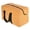 Tan, variant on 24" Waterproof Travel Duffel Bag, Brown