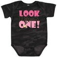 thumbnail image 3 of Inktastic Look Who is One Owl Girls Baby Bodysuit, 3 of 5