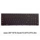 thumbnail image 4 of Matsuzay Aparato de entrada de teclado para portátil con retroiluminación para oficina, hogar, portátil, escritura fluida, reemplazo de componente de Juegos de teclado y mouse para computadora, 4 of 6