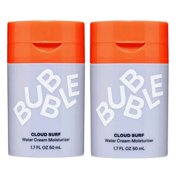 Bubble·Skincare Cloud Surf Water Cream Facial Moisturizer, Everyday Care, All Skin Types, 2Pack 1.7 fl oz/ 50mL