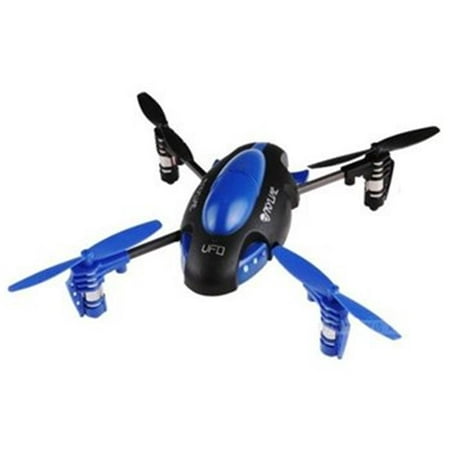 Microgear EC10302-Blue 2.4 Ghz. 4 Channel Radio Control Qx-305 6 Axis Quad Copter Gyroscope - Blue