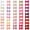 25 Color-Pink, variant on 40 PCS Baby Hair Clips 2" Baby Girls Fully Lined Baby Bows Tiny Hair Clips for Baby Girls Infants Toddlers in Pairs