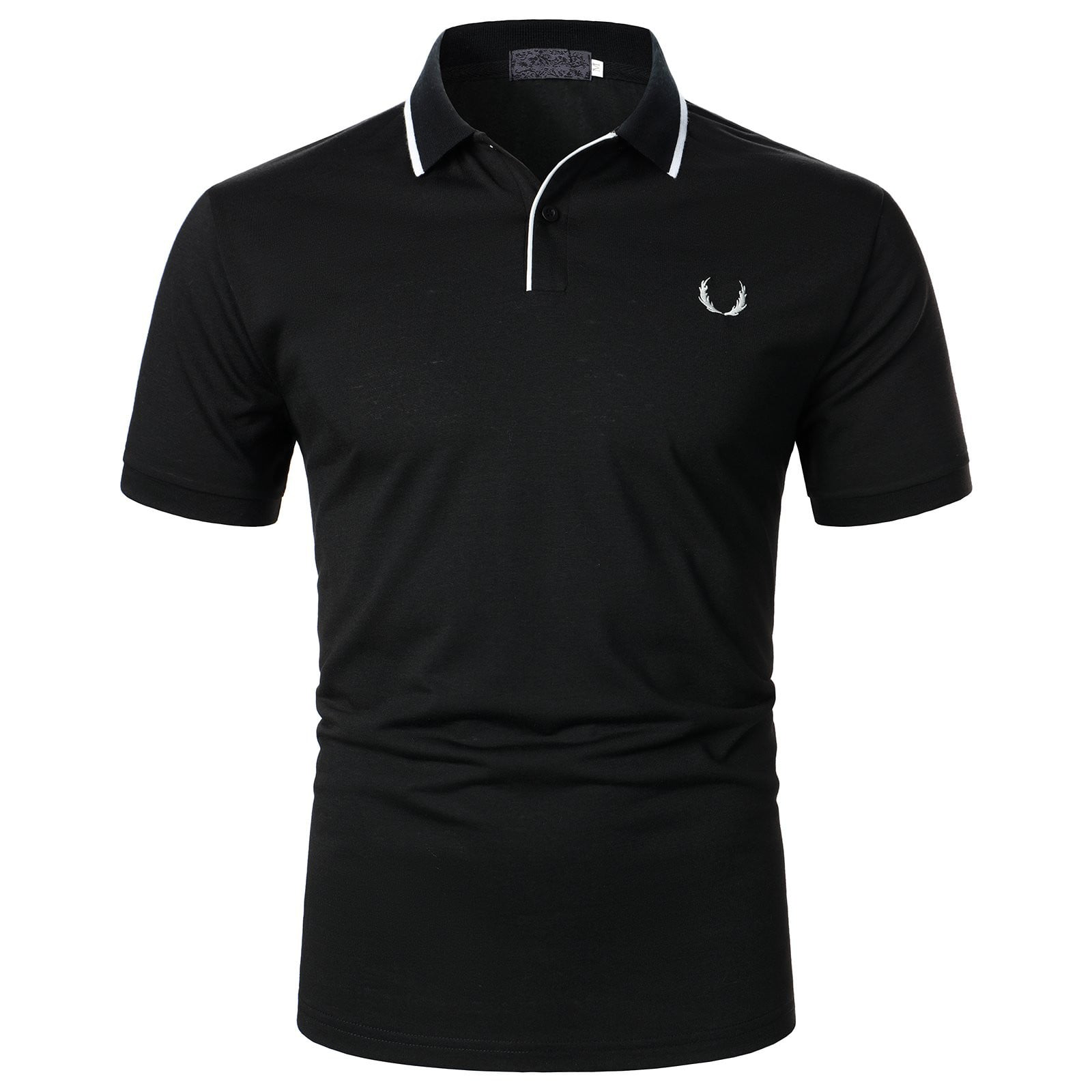 Pimfylm Mens Polo Polo Shirt Golf Shirts for Men Dry Fit Short Sleeve ...