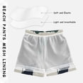thumbnail image 3 of FORMRS Boys Swim Trunks Quick Dry Mesh Liner Boardshorts Sizes XS-XL, Black Cat Plants, 3 of 7