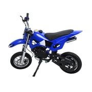 49cc 2-Stroke Dirt Bike,Gas Power Motocross,Beach Off Road Mini Motorcycle, Pocket Motorbike with Disc Brakes