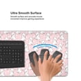 thumbnail image 5 of Disketp Cute Rabbit Gaming Mouse Mat Long Extended Mouse Pad Desk Mat Non-Slip Rubber Mice Pads Stitched Edges(315.5 x 16 x 0.12 Inches), 5 of 8