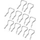 thumbnail image 1 of 10 Pcs Diesel Return Line Injector Clips Compatible with Chevrolet Express Silverado Suburban/Cadillac Escalade/GMC Savana Sierra Yukon 6.6L LLY LBZ L, 1 of 5
