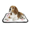 thumbnail image 2 of PKQWTM Blooming Cherry Tree Cherry Apricot Flowering Pet Dog Cat Bed Pee Pads Mat Cushion Potty Dogsblankets Crate Bed Kennel 20x24 inch, 2 of 3