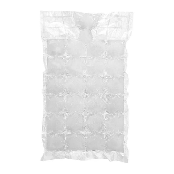 1 Bags Disposable Ice Cube Bags,Stackable Easy Release Ice Cube Mold Trays, Self-Seal Freezing Maker,Cold Ice Pack Cooler Bag for Food , Transparent