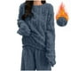 thumbnail image 1 of Ailaofu Womens Fluffy Comfortable Cozy Pajama Set Pullover Lounge Home Warm Wear for Winter, 1 of 7