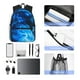 thumbnail image 4 of Disketp Wolf Mochila Ligera Clásica con Múltiples Bolsillos, Mochila Casual para Hombre y Mujer, Ideal para Escuela, Trabajo y Viajes, 4 of 6