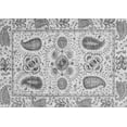 thumbnail image 1 of Ahgly Company Indoor Rectangle Abstract Gray Modern Area Rugs, 2' x 3', 1 of 4