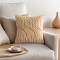 thumbnail image 2 of Unique Bargains 2 Pcs Farmhouse Plush Cushion Case Pillow Covers Grey 18" x 18", 2 of 6