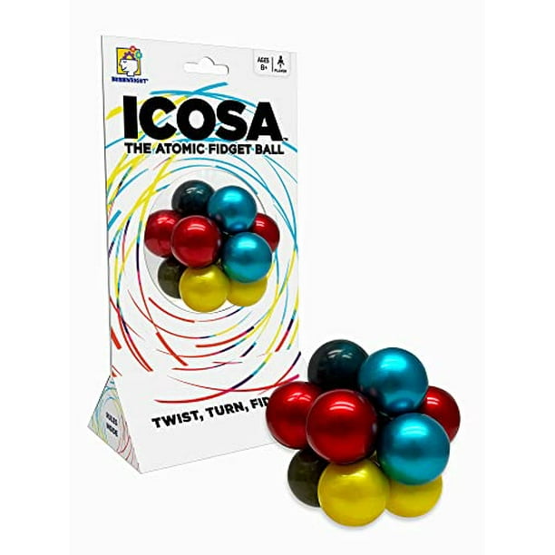 Brainwright ICOSA The Atomic Fidget Ball Twist, Turn, Fidget