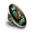 thumbnail image 2 of Mad Scientist with Beakers Brain Metal 0.75" Lapel Hat Pin Tie Tack Pinback, 2 of 4