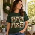 thumbnail image 5 of Highland Cow Vintage Stamp Graphic T-Shirt | Cute Calf Country Tee | Unisex Gift for Cow Lovers, 5 of 9