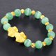 thumbnail image 5 of Feng Shui Mantra Obsidiana Pi Yao Aleación Joyería Regalo Negro Verde cro Sunnimix pulsera de moda para mujeres hombres, 5 of 7