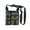🥝 Green_Base#1145, variant on Mesh Shoulder Bag with Water Bottle Holder Travel Sports Backpack for Hiking, Gym, Beach, and Outdoor Use