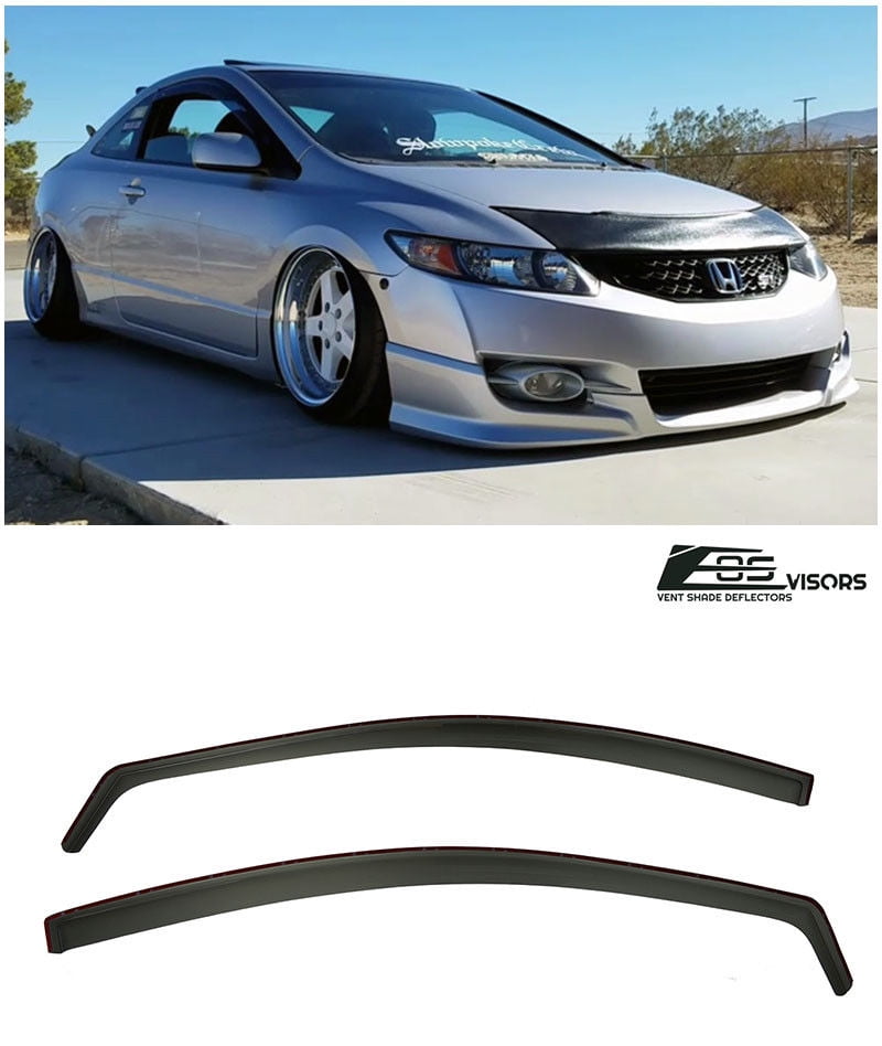 Genuine OEM 2006-2011 Honda Civic 2Dr Moonroof Wind Visor