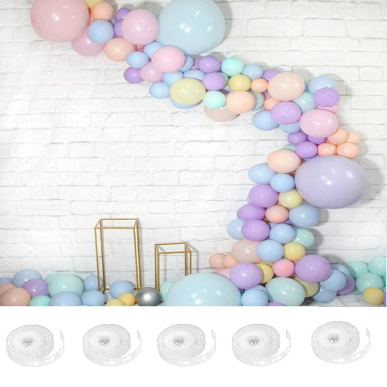 Double Holes Balloon Arch Balloon Decorating Tape Strip Kit For Garland  Party Wedding Birthday Baby Shower Decorations 16.4 Feet - Ballons &  Accessories - AliExpress