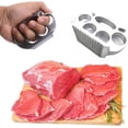 thumbnail image 1 of Martillo para carne de aleación de zinc y aluminio, utensilios de cocina creativos, anillo para martillo de carne, 1 of 1
