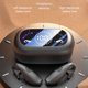 thumbnail image 4 of Auriculares inalámbricos Bluetooth con clip para la oreja, de alta gama, con pantalla digital de espejo, resistentes al agua, auriculares Bluetooth, 4 of 9