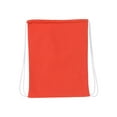thumbnail image 3 of 18" Basic Orange Drawstring Backpack - Canvas Case Pack 216, 3 of 3