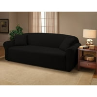 Slipcovers Product Image Kashi Home Jersey Slipcover Soft Stretch Form Ing Sofa Black