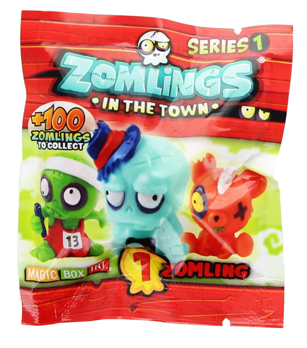 Zomlings Series 1 Ultra Rare In The Town New and Factory Sealed Free Shipping 